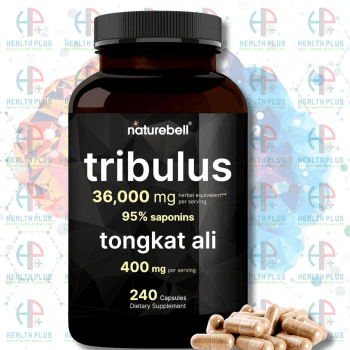 Naturebell Tribulus Terrestris 36,000mg with Tongkat Ali 400mg in Bangladesh for Men, 240 Capsules