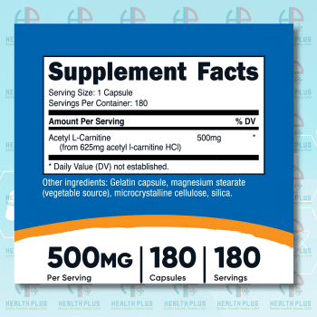 Acetyl L-Carnitine in Bangladesh—Acetyl L-Carnitine price in BD, Acetyl L-Carnitine in BD, Acetyl L-Carnitine Capsules in Bangladesh, Acetyl L-Carnitine Supplement price in BD, Acetyl L-Carnitine Supplement in BD, Nutricost Acetyl L-Carnitine in BD, Nutricost Acetyl L-Carnitine price in BD