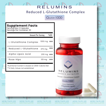 L-Glutathione in Bangladesh—L-Glutathione price in BD, L-Glutathione in BD, L-Glutathione capsules in Bangladesh, L-Glutathione capsules price in Bangladesh, Relumins L-Glutathione Supplement Complex in Bangladesh